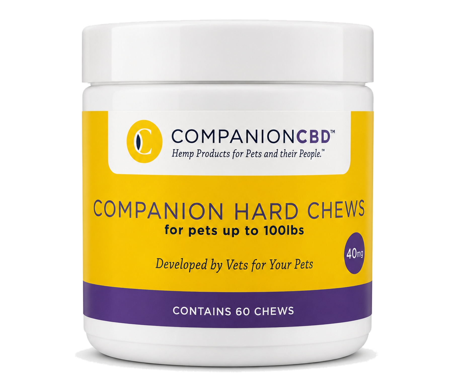 Companion Hard Chews 40mg